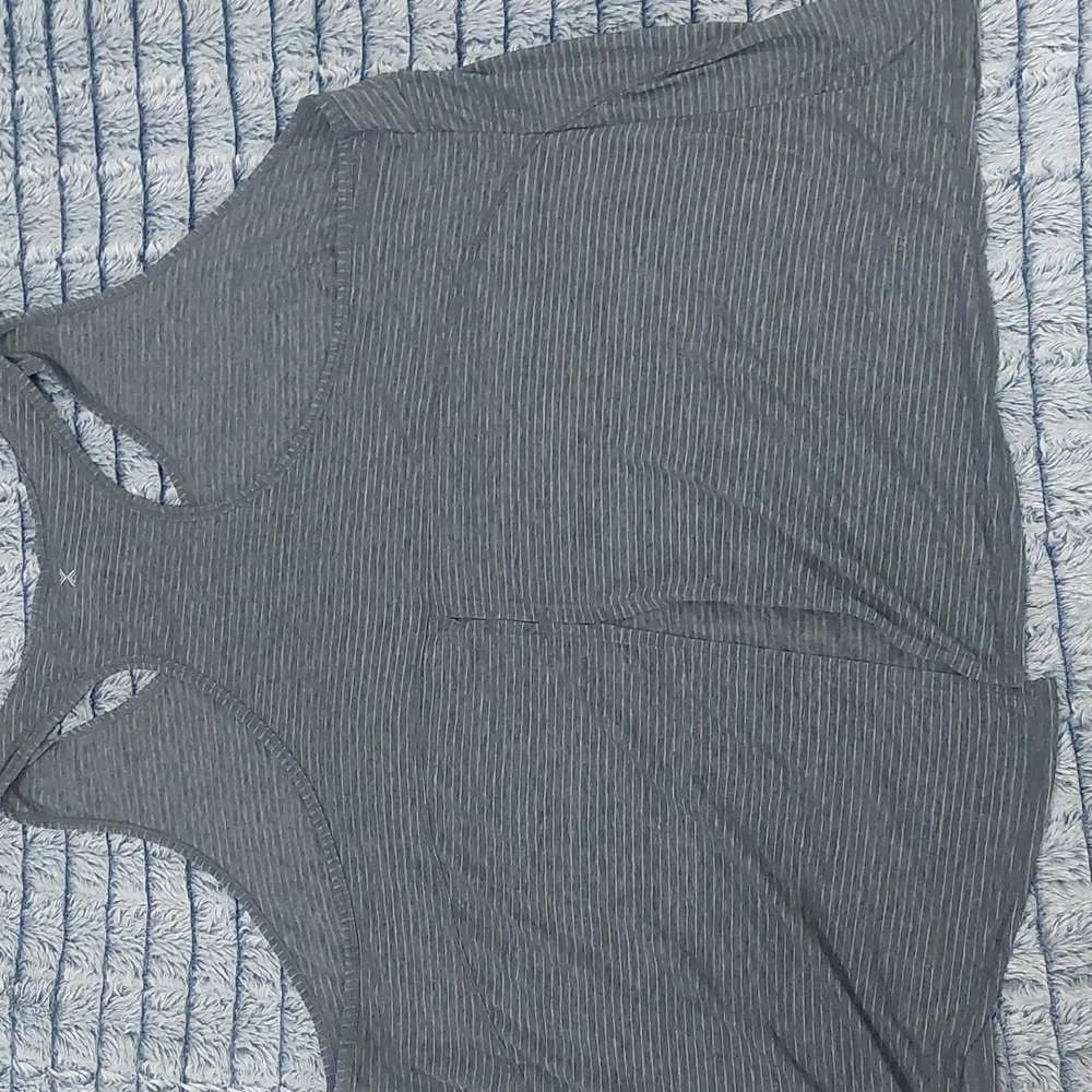 Xersion‎ Gray Striped Women's Tank Top 3x - Picture 3 of 5